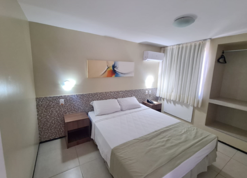 Triplo com 1 Cama de Casal + 1 Cama de Solteiro – Vista Mar